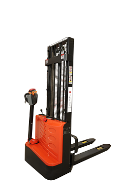 BPL 1500 35 RAKUDA, Самоходный электрический штабелер, нагрузка 1500 кг., высота подъема 3500 мм, АКБ AGM 2*12в, зарядное устройство 24в/10а, контроллер Curtis